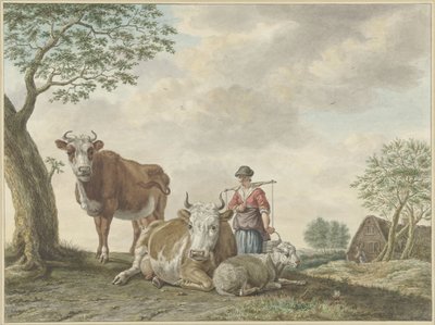 fejőlány alkotó: Abraham Delfos
