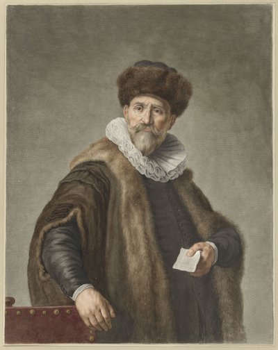 Nicholas Ruts portréja alkotó: Abraham Delfos