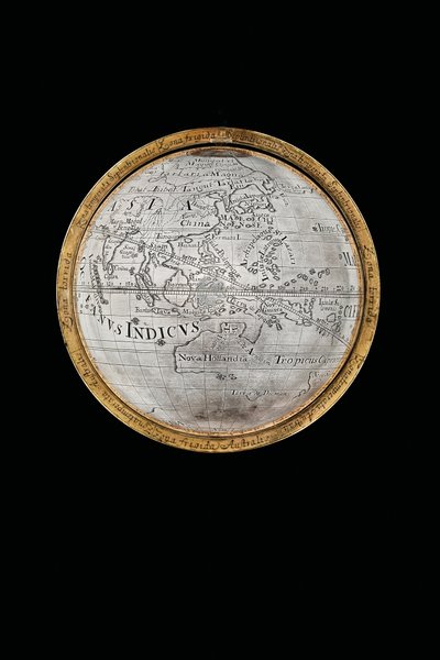 Két kivételes földi és égi földgömb, Hercules és Atlas támogatásával, Augsburg, 1697-99 alkotó: Abraham Drentwett