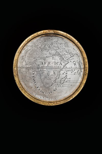 Két kivételes földi és égi földgömb, Hercules és Atlas támogatásával, Augsburg, 1697-99 alkotó: Abraham Drentwett