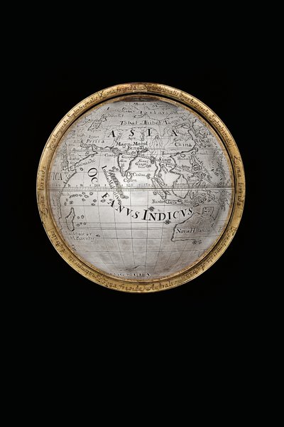 Két kivételes földi és égi földgömb, Hercules és Atlas támogatásával, Augsburg, 1697-99 alkotó: Abraham Drentwett