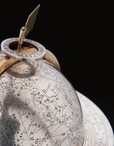 Két kivételes földi és égi földgömb, az augsburgi Herkules és Atlas támogatásával alkotó: Abraham Drentwett