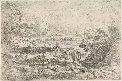 Táj juhokkal alkotó: Abraham Genoels