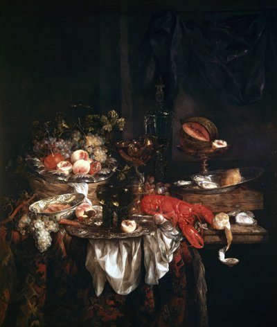 Csendélet alkotó: Abraham Hendricksz van Beyeren