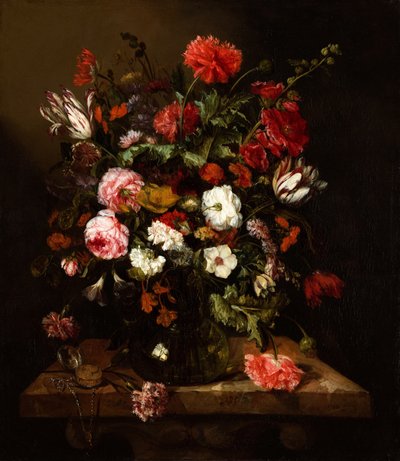 Csendélet virágokkal alkotó: Abraham Hendricksz van Beyeren