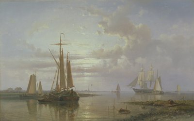 Kikötő, 1879 alkotó: Abraham Hulk