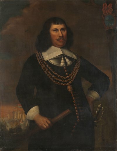 Florisz Pieter (kb. 1605-58), az északi körzet altengernagya alkotó: Abraham Liedts (copy after)