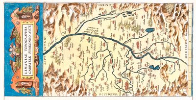 Auvergne, Franciaország alkotó: Abraham Ortelius