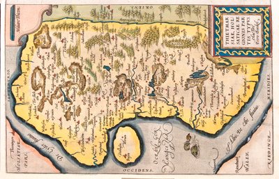 Schleswig-Holstein, Németország alkotó: Abraham Ortelius