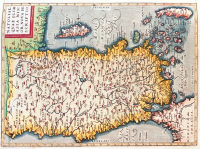 Törökország, Ciprus alkotó: Abraham Ortelius