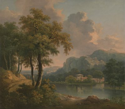 Erdős dombos táj alkotó: Abraham Pether