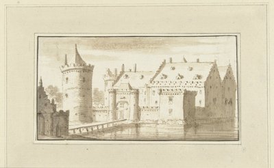 A Kronenburg-ház a Vecht folyónál alkotó: Abraham Rademaker