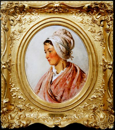 Marguerite Bourgoigne portréja alkotó: Abraham Solomon