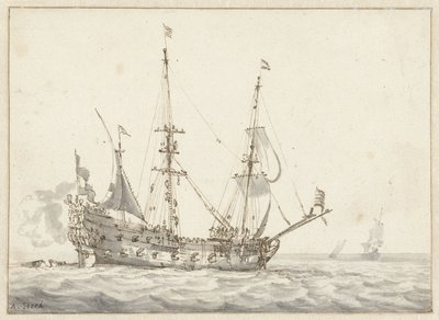 holland hadihajó alkotó: Abraham Storck