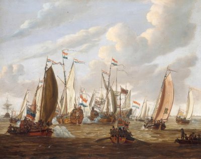 Nagy Péter a Holland Kelet-Indiai Társaságtól származik alkotó: Abraham Storck