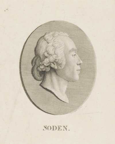 Friedrich Julius Heinrich Graf von Soden Sassanba utazott 1754-1831, 1800. alkotó: Abraham Wolfgang Küffner