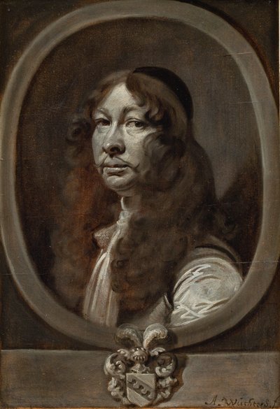 Heinrich von Delwig, svéd ezredes alkotó: Abraham Wuchters