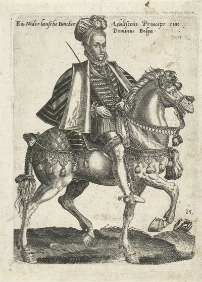 Holland lovagló alkotó: Abraham de Bruyn (attributed to)