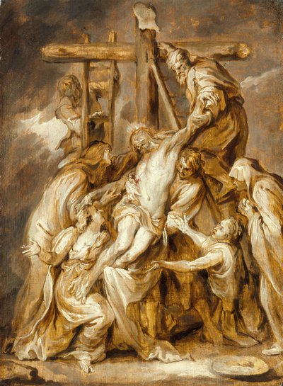 Krisztus levétele a keresztről alkotó: Abraham van Diepenbeeck