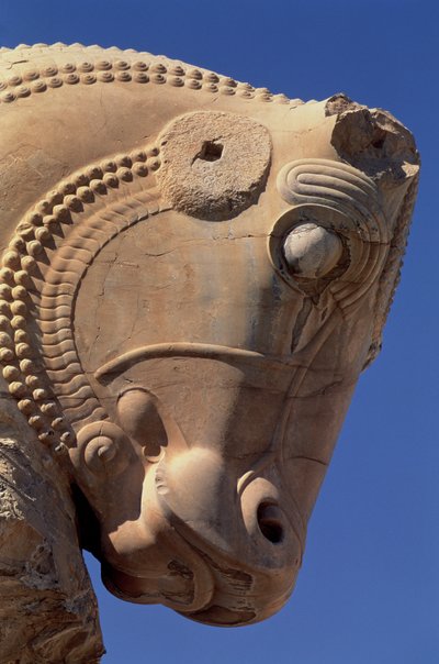 Bikafej a Xerxész tróntermének északi oszlopcsarnokán alkotó: Achaemenid
