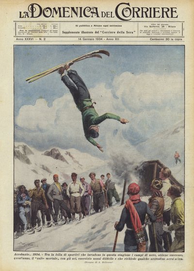 Kaszkadőrök? 1934 alkotó: Achille Beltrame