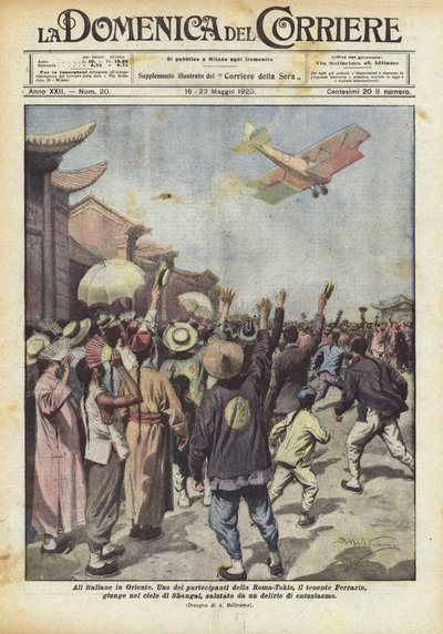 Olasz szárnyak keleten alkotó: Achille Beltrame