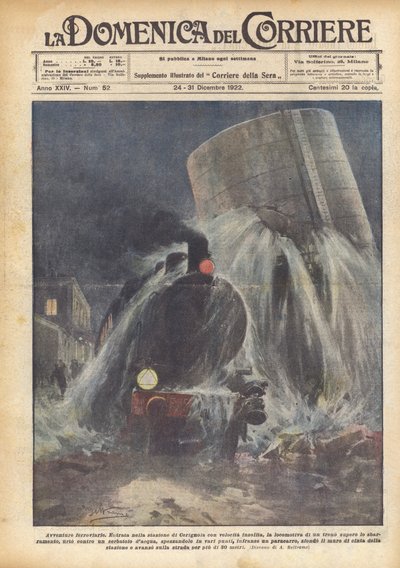 Vasúti kalandok alkotó: Achille Beltrame