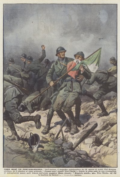 Hogyan halt meg egy zászlóvivő alkotó: Achille Beltrame