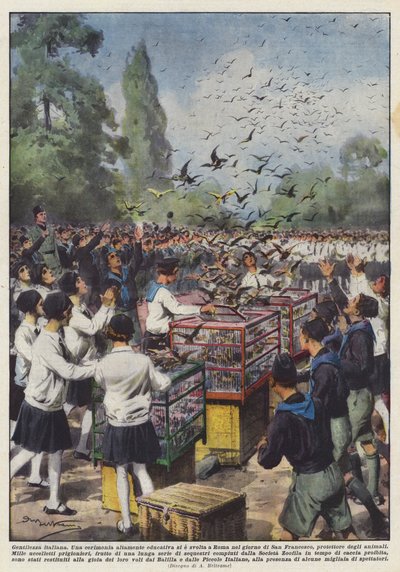 olasz kedvesség alkotó: Achille Beltrame