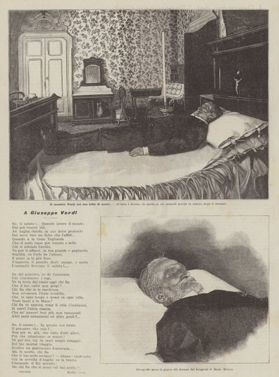 Giuseppe Verdi alkotó: Achille Beltrame