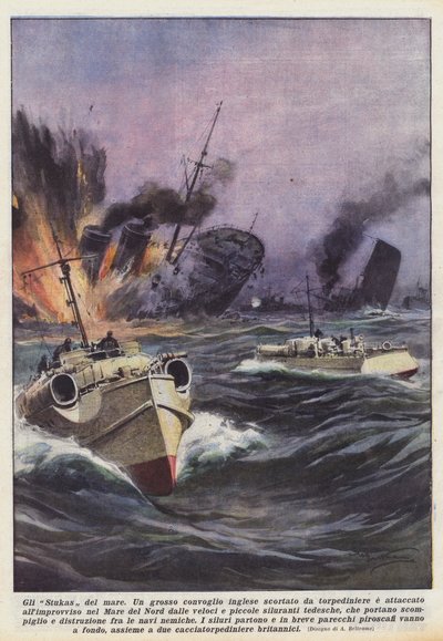 A tenger stukái alkotó: Achille Beltrame