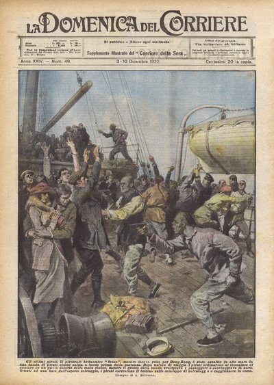 Az utolsó kalózok alkotó: Achille Beltrame