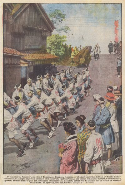 A Paradicsom jelöltjei alkotó: Achille Beltrame