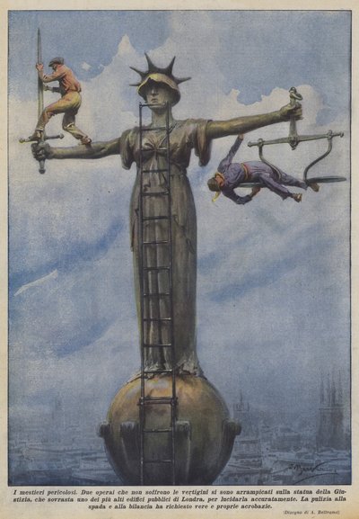 A veszélyes szakmák alkotó: Achille Beltrame