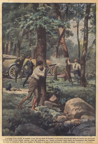 A civilizáció vademberei alkotó: Achille Beltrame