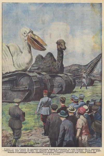 Lebeg a színház rohamokkal alkotó: Achille Beltrame