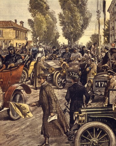 Nemzetközi autós állóképességi verseny, május 27 alkotó: Achille Beltrame
