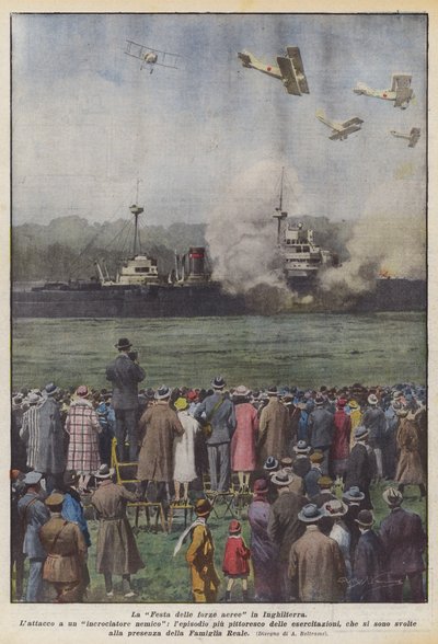 A légierő ünnepe Angliában alkotó: Achille Beltrame