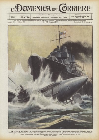Egy Kalóz Vége alkotó: Achille Beltrame