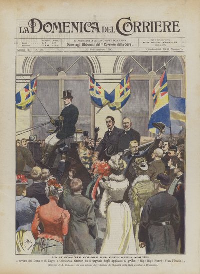 Abruzzi herceg sarki expedíciója alkotó: Achille Beltrame