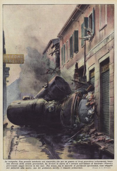 a katapult alkotó: Achille Beltrame
