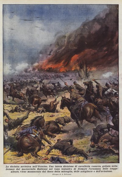 A szovjet vereség Ukrajnában alkotó: Achille Beltrame