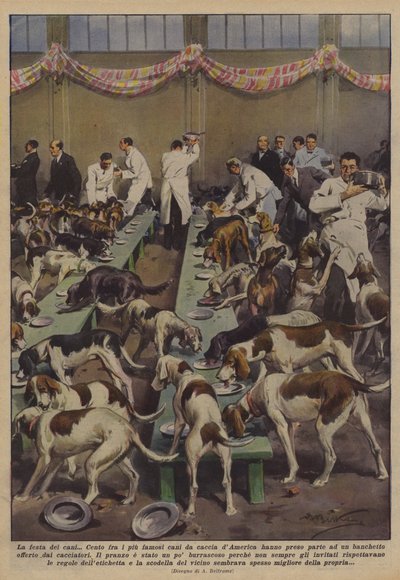 A kutyaparti alkotó: Achille Beltrame