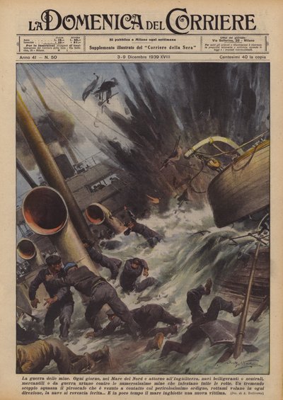 Az aknák háborúja alkotó: Achille Beltrame