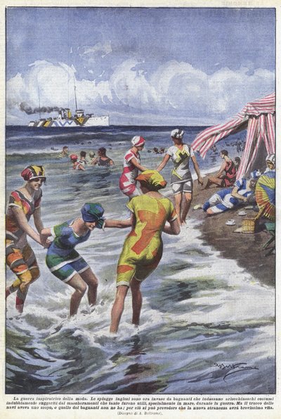 A divat inspiráló háborúja alkotó: Achille Beltrame