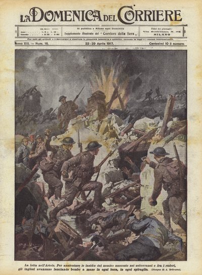 Harc az Artoisban alkotó: Achille Beltrame