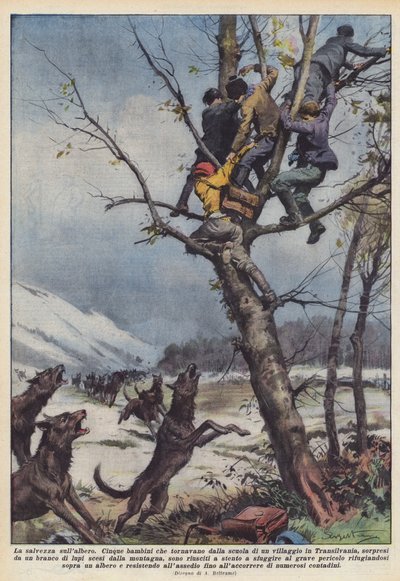 Megváltás a fán alkotó: Achille Beltrame