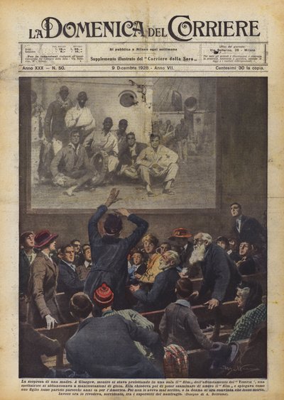 Egy anya meglepetése alkotó: Achille Beltrame