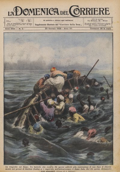 Tragédia a folyón alkotó: Achille Beltrame