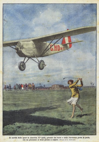 A sport hírei Amerikában alkotó: Achille Beltrame